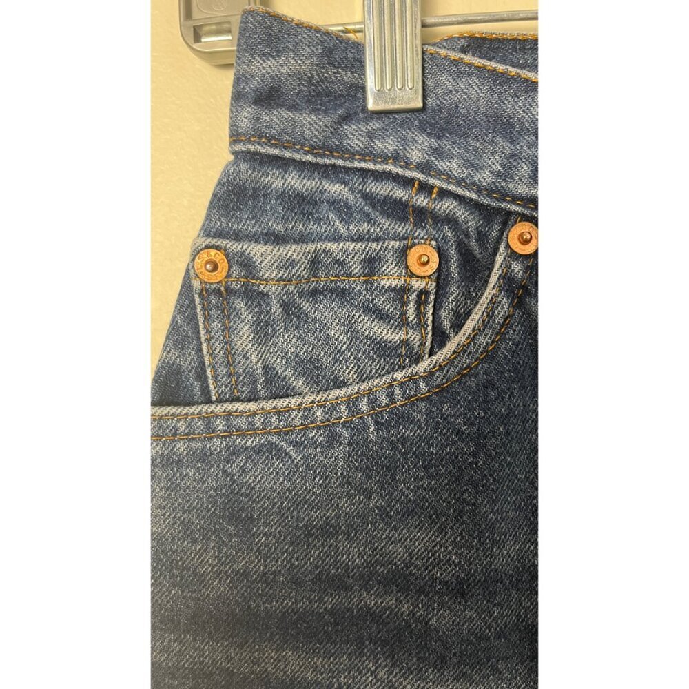 VINTAGE LEVIS 505 80'S HIGH WAIST MOM JEANS 22 - Picture 4 of 14